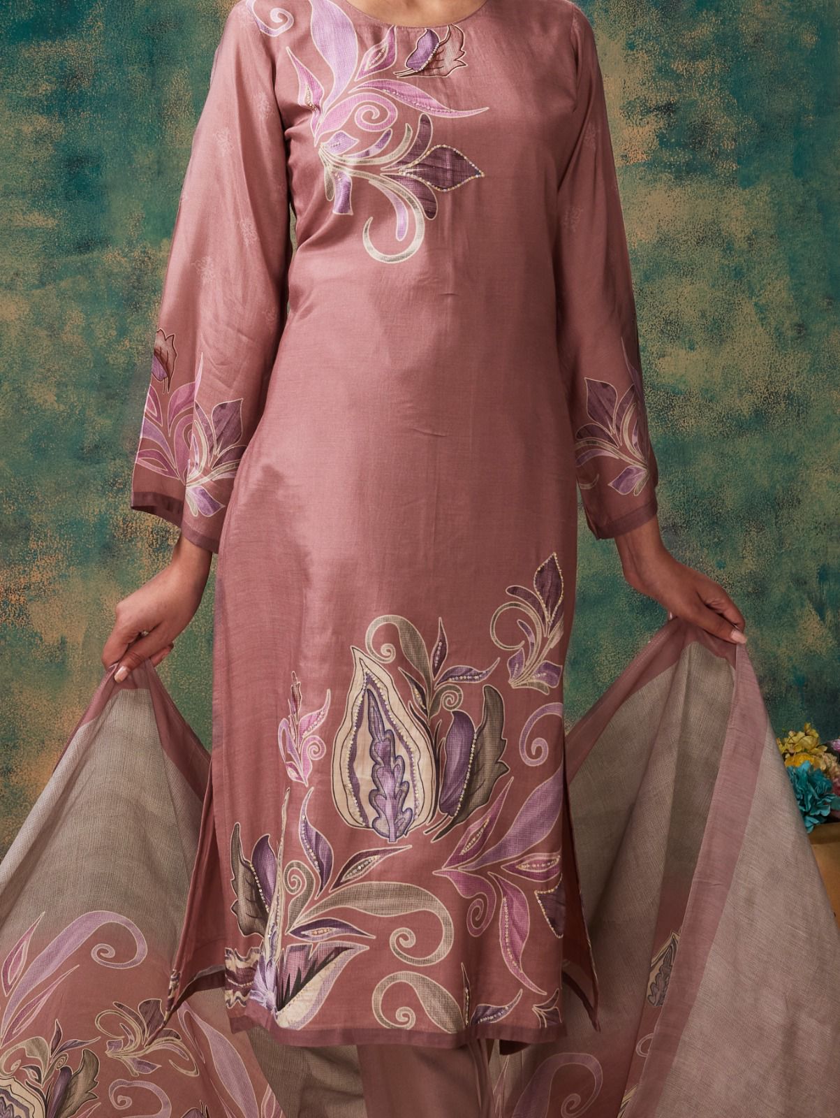 Shayla Shivaay Viscose Muslin Pant Style Suits Wholesaler Gujarat