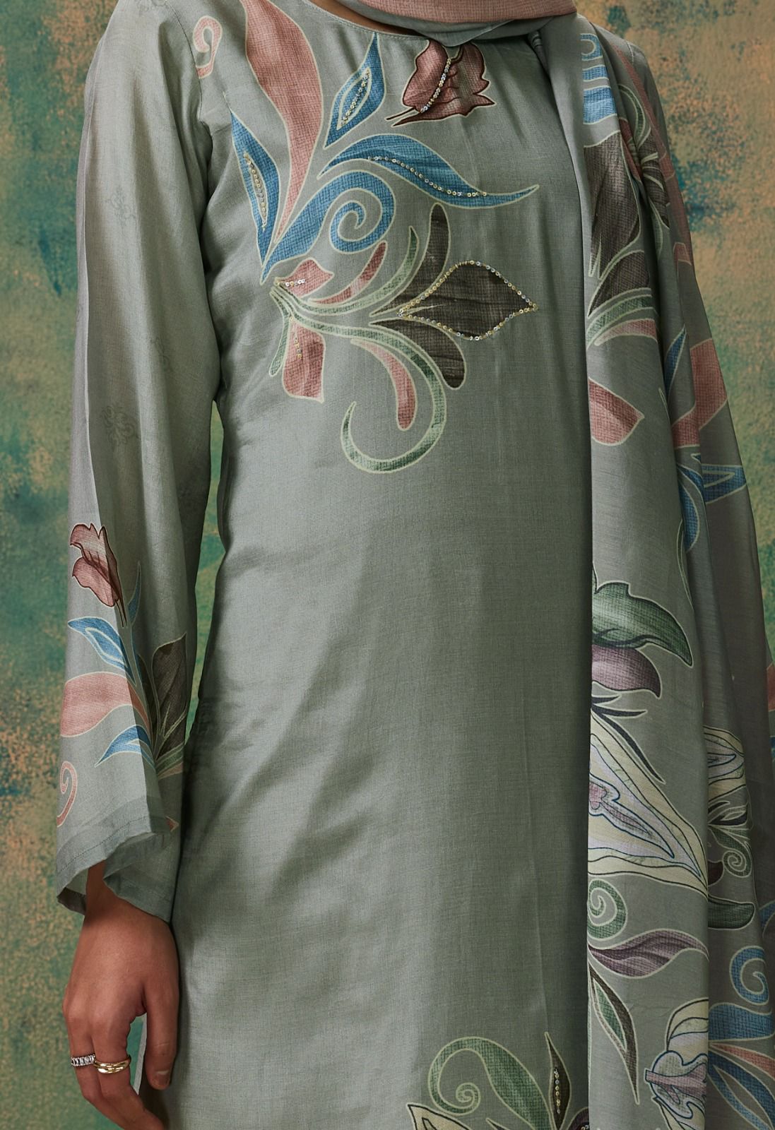 Shayla Shivaay Viscose Muslin Pant Style Suits Wholesaler Gujarat