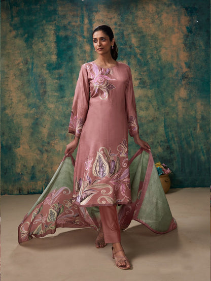 Shayla Shivaay Viscose Muslin Pant Style Suits Wholesaler Gujarat