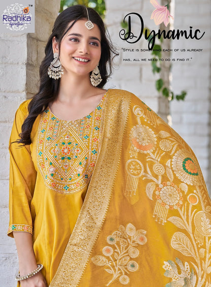 Shayona Vol 1 Radhika Lifestyle Simmer Readymade Plazzo Style Suits Exporter Gujarat