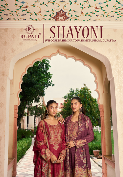 Shayoni Rupali Viscose Pashmina Suits Wholesale Price