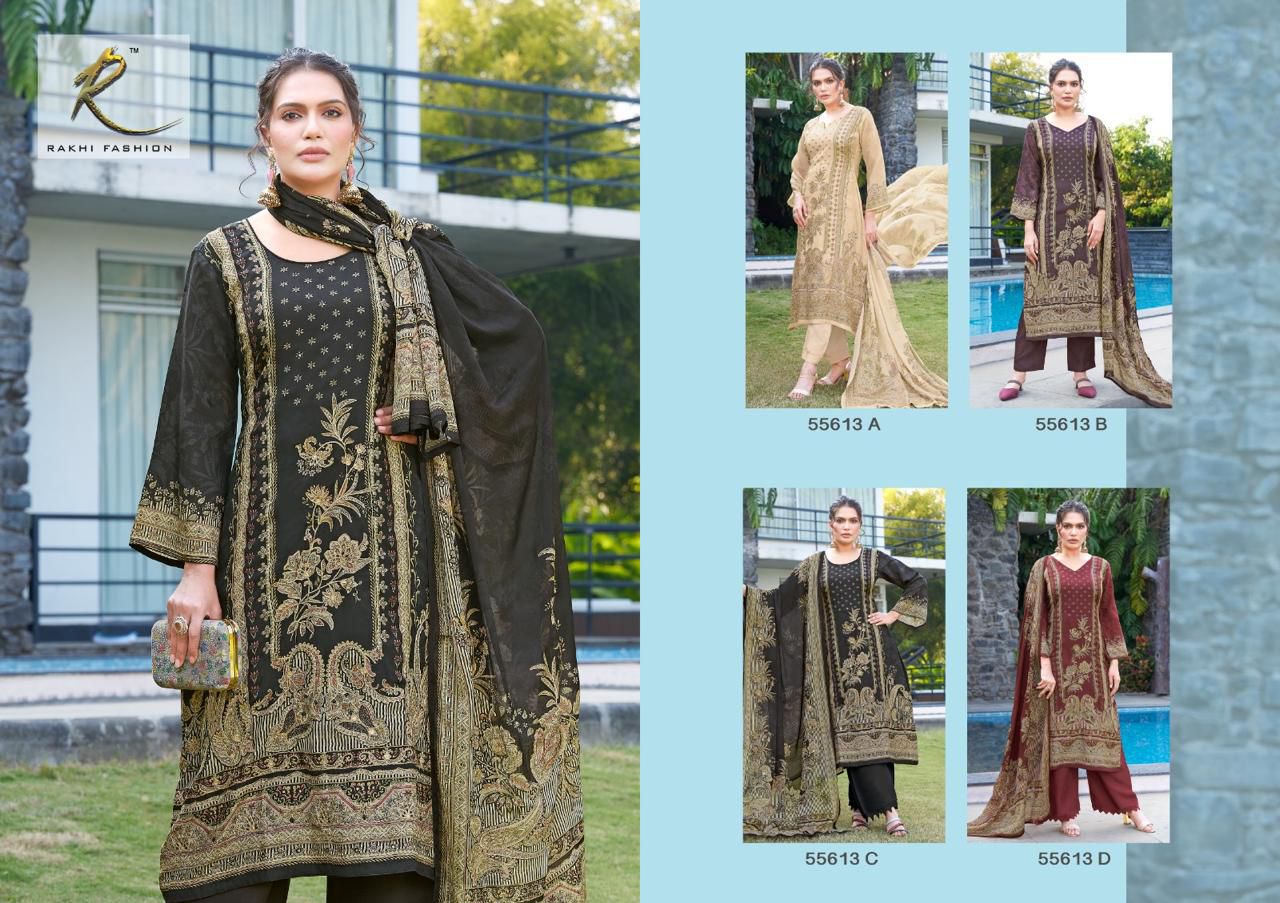 Shazia Rakhi Fashion Viscose Modal Pant Style Suits Manufacturer Gujarat