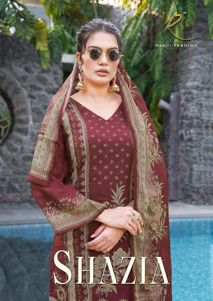 Shazia Rakhi Fashion Viscose Modal Pant Style Suits Manufacturer Gujarat