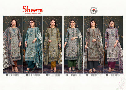 Sheera Harshit Fashion Pashmina Suits Supplier