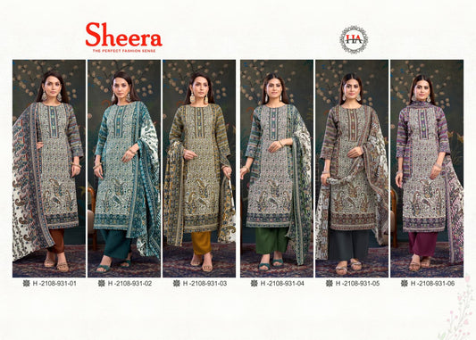 Sheera Harshit Fashion Pashmina Suits Supplier