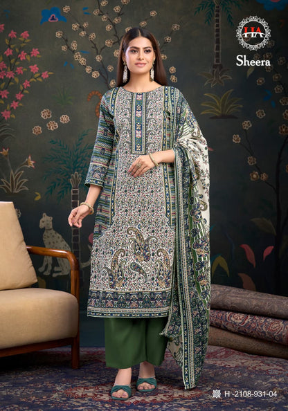 Sheera Harshit Fashion Pashmina Suits Supplier
