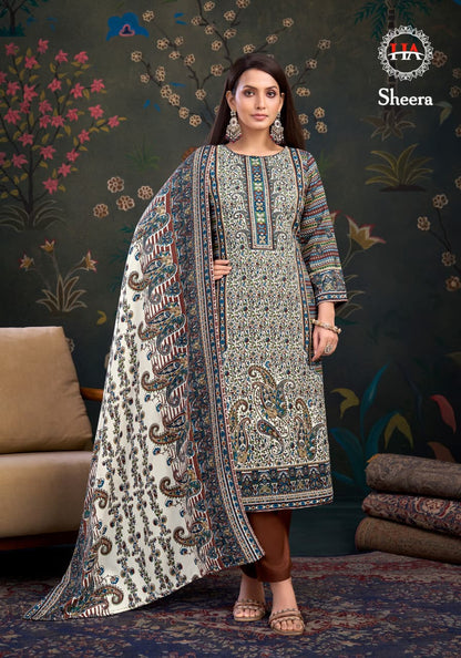 Sheera Harshit Fashion Pashmina Suits Supplier