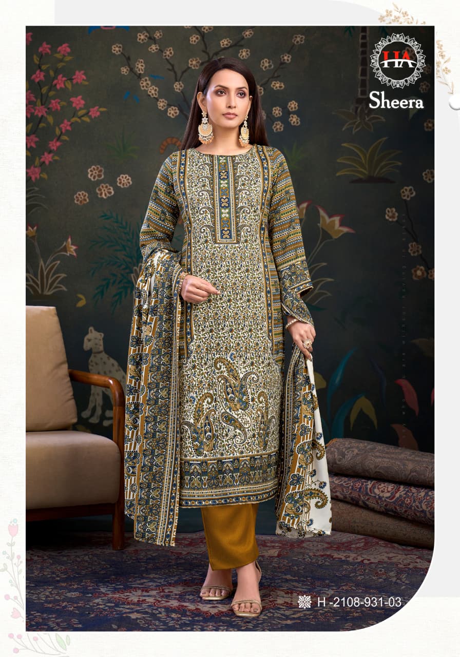 Sheera Harshit Fashion Pashmina Suits Supplier
