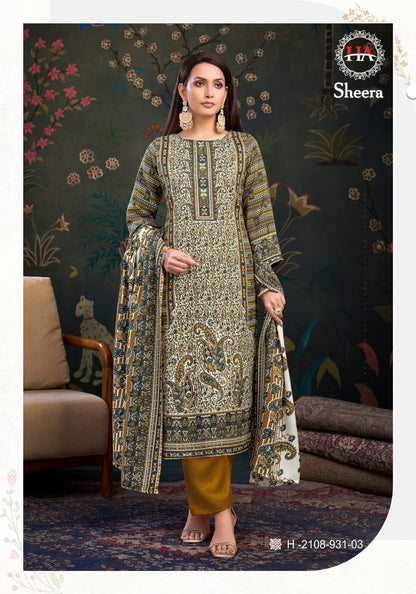 Sheera Harshit Fashion Pashmina Suits Supplier