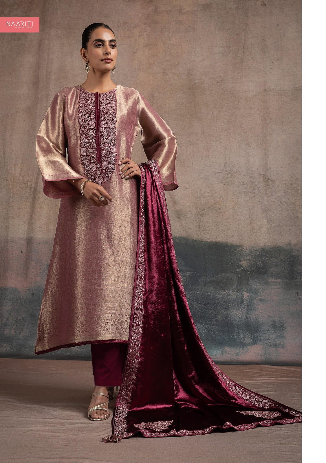 Sheeri Naariti Pant Style Suits Wholesaler Gujarat