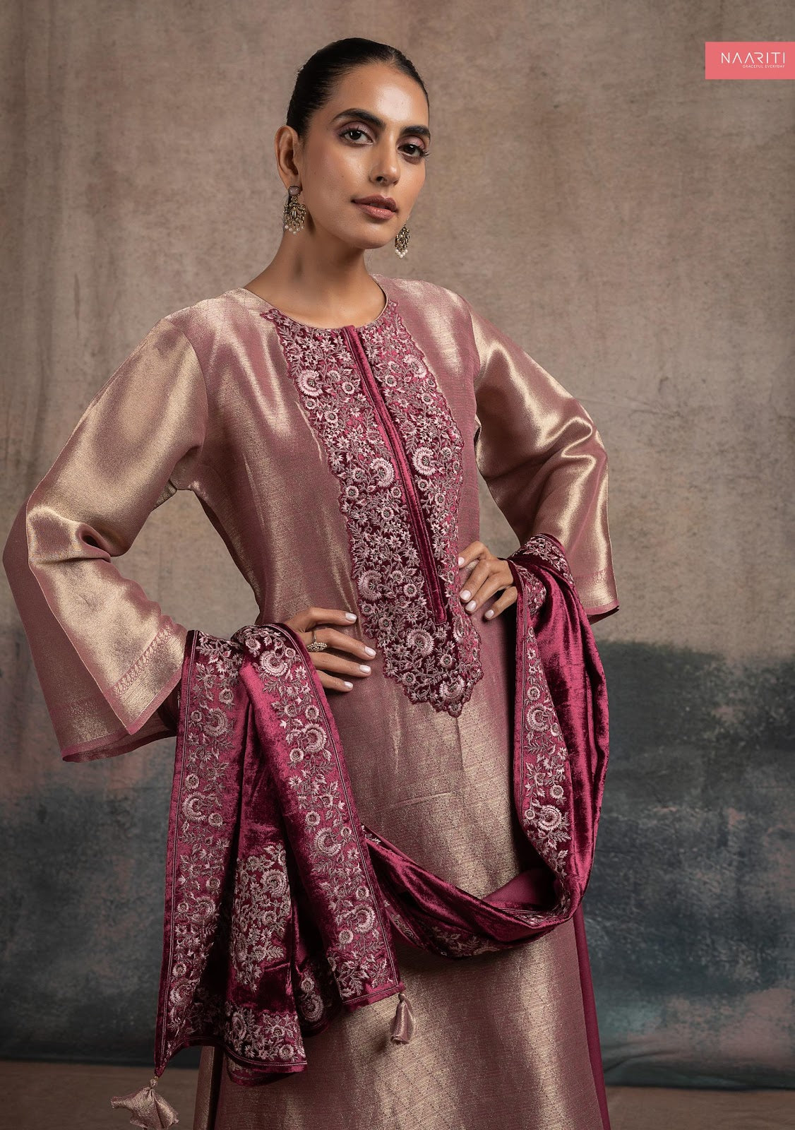 Sheeri Naariti Pant Style Suits Wholesaler Gujarat