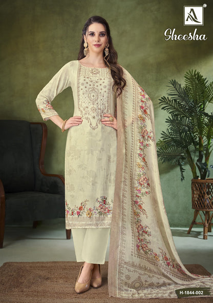 शीशा आलोक विस्कोस मलमल कराची सलवार सूट थोक मूल्य