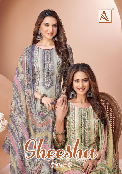 Sheesha Edition 3 Alok Pure Viscose Karachi Salwar Suits Manufacturer India