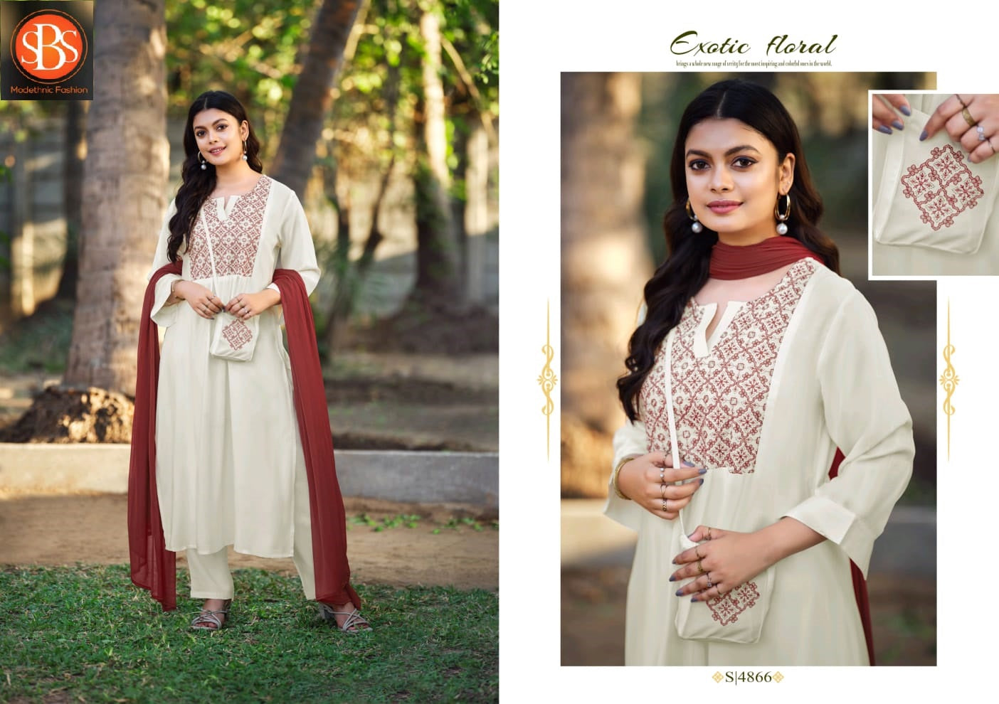 Sheesha Sbs Rayon Readymade Pant Style Suits Wholesaler
