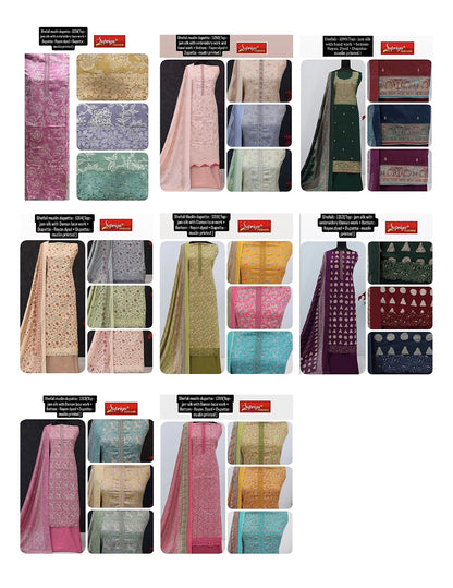 Shefali 09 Supriya Fashion Jam Silk Salwar Suits Exporter Ahmedabad