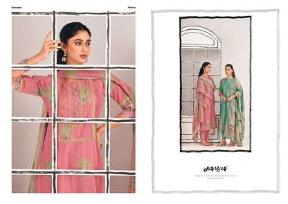 Shehar Diaries Jay Vijay Cotton Pant Style Suits Exporter