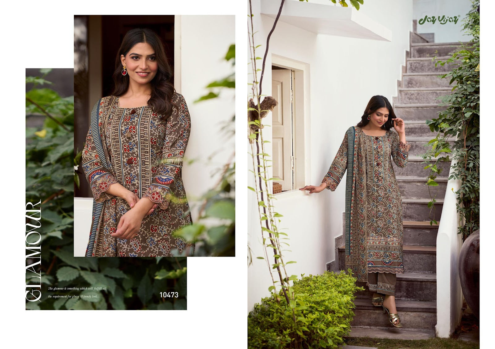 Shehera Jay Vijay Pant Style Suits Manufacturer India
