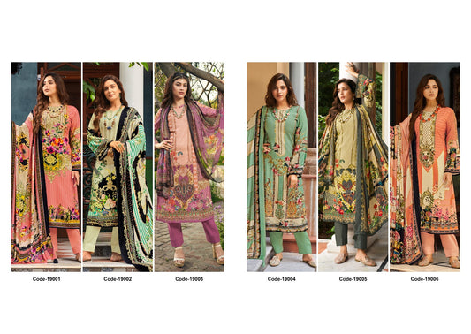 Shehnaaz Vol 2 Rupali Jaam Satin Pant Style Suits