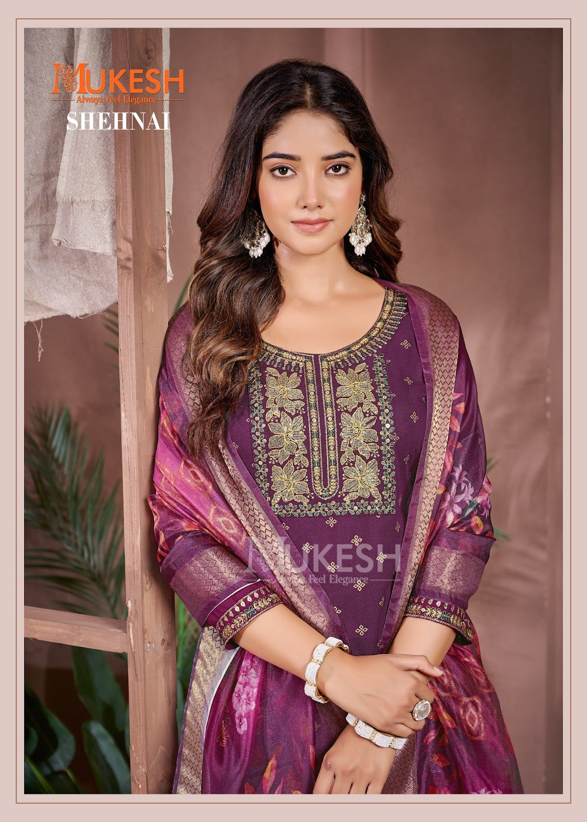 Shehnai Banwery Rayon 14Kg Readymade Pant Style Suits Supplier India