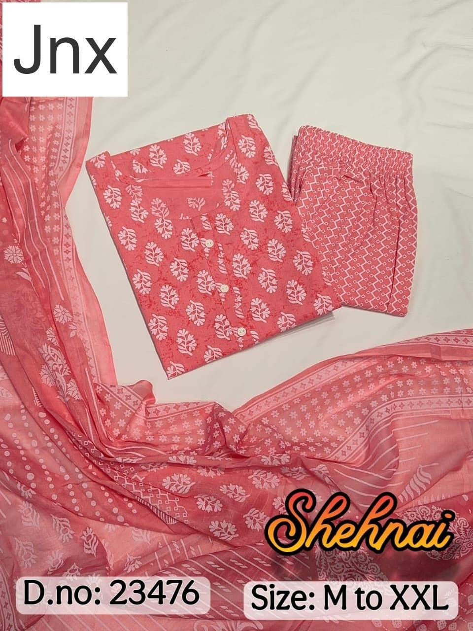 Shehnai Jnx Jaipur Cotton Readymade Pant Style Suits Manufacturer India