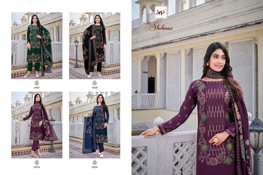 Shehnaz Vp Muslin Pant Style Suits Wholesaler India