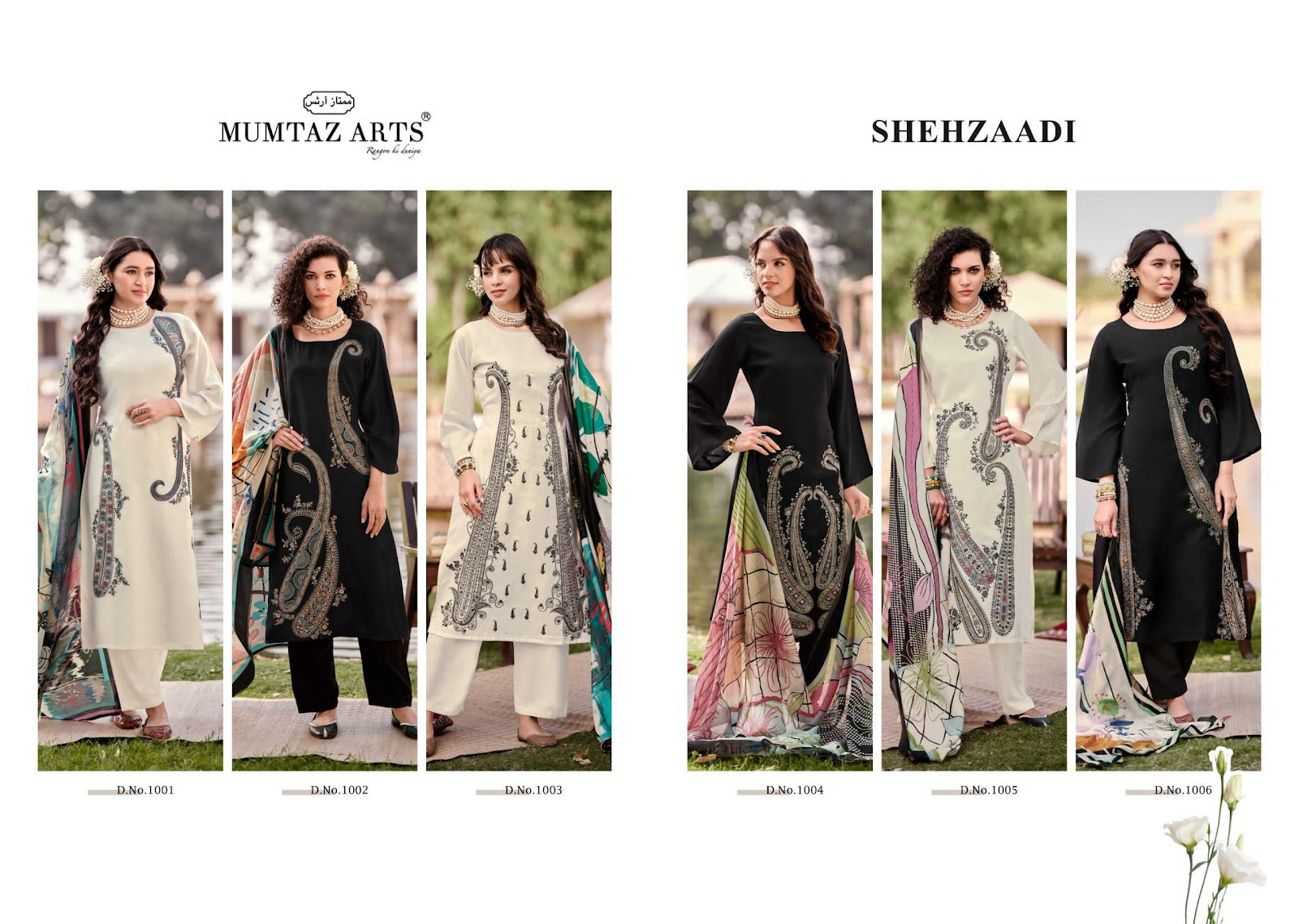 Shehzaadi Muslin Mumtaz Arts Pure Viscose Pakistani Salwar Suits Exporter