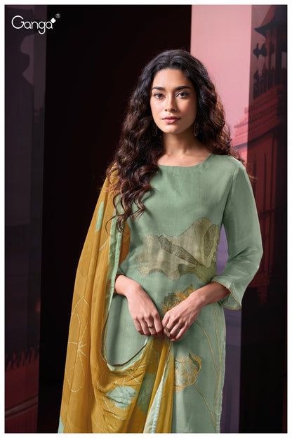 Shein 3022 Ganga Premium Bemberg Plazzo Style Suits Manufacturer