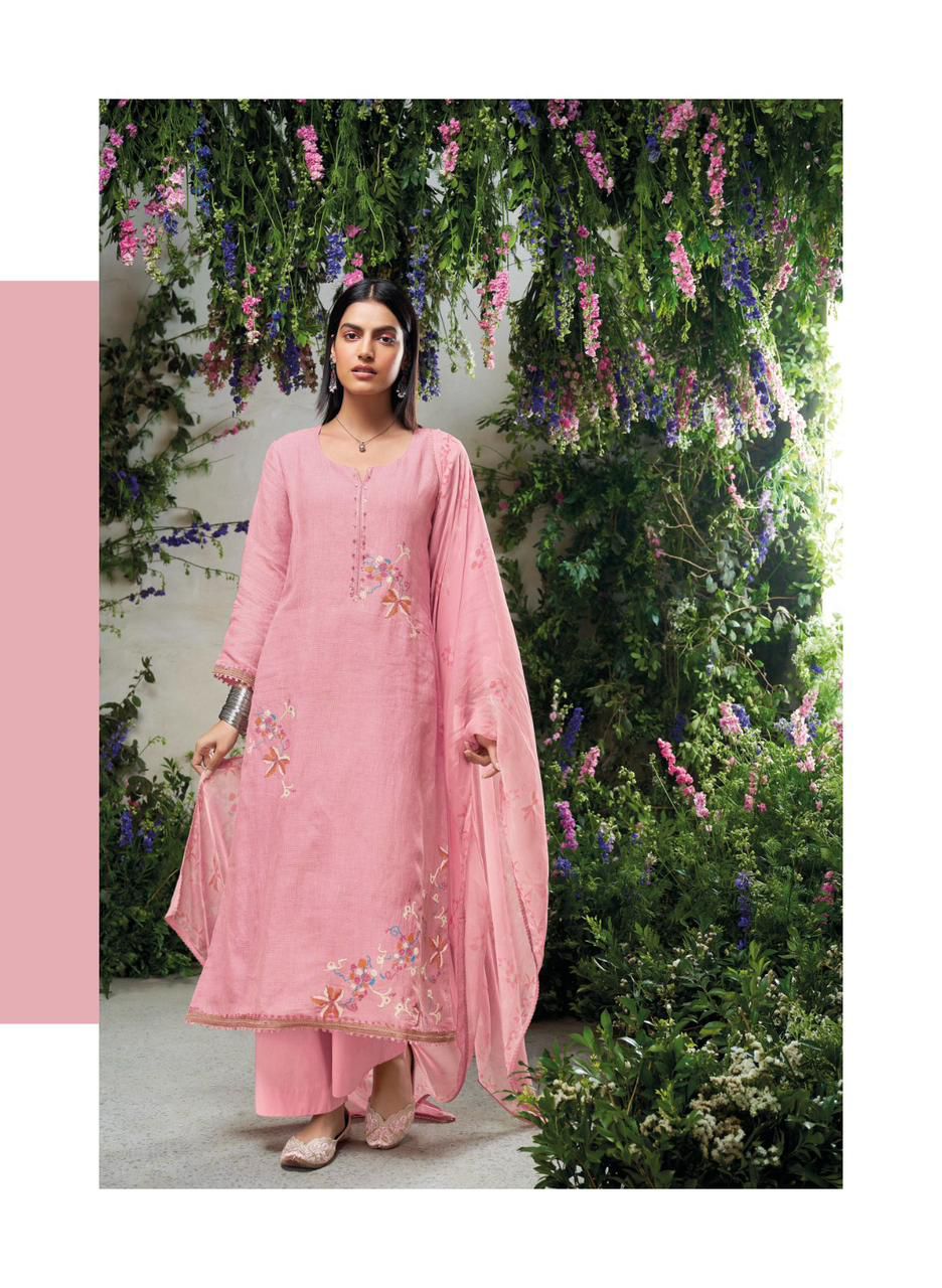 Shelah Ganga Linen Plazzo Style Suits