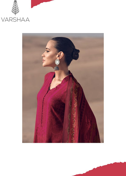 Sheron Varshaa Crape Plazzo Style Suits Manufacturer Ahmedabad