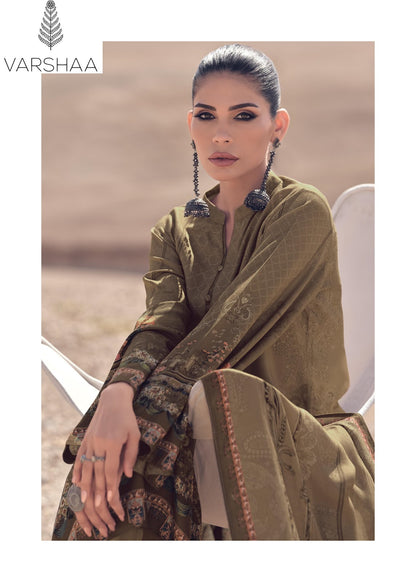 Sheron Varshaa Crape Plazzo Style Suits Manufacturer Ahmedabad