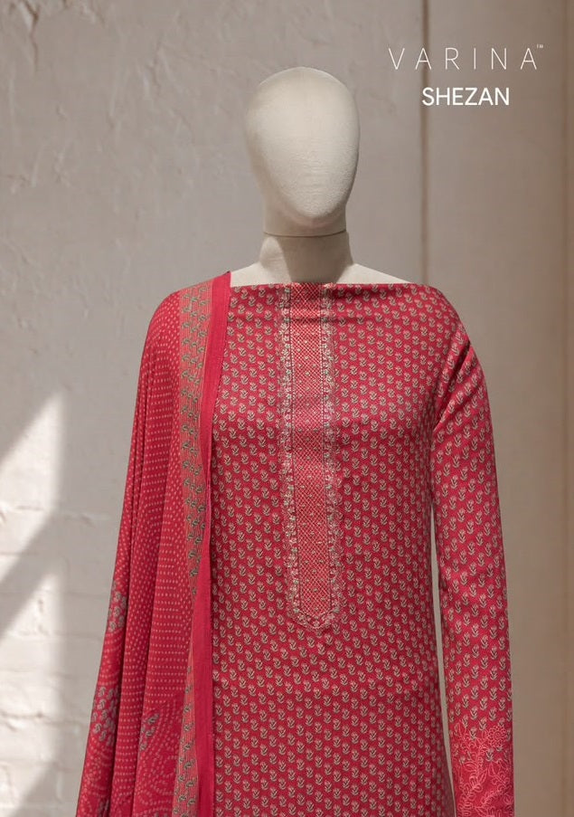 Shezan Varina Pashmina Suits Wholesale Price