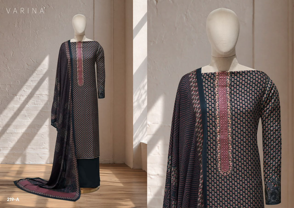 Shezan Varina Pashmina Suits Wholesale Price