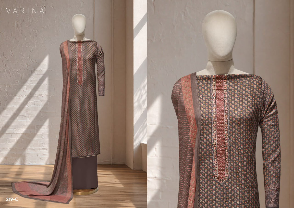 Shezan Varina Pashmina Suits Wholesale Price