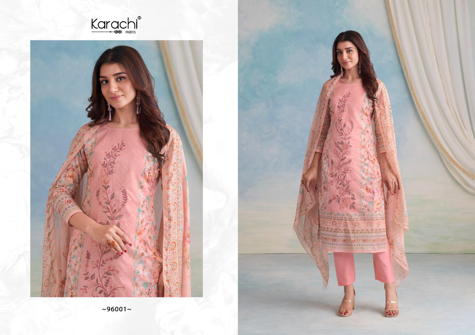 Shiana 2 Karachi Prints Pure Lawn Pant Style Suits Wholesaler Gujarat