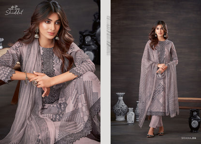 Shiana Shiddat Cotton Cambric Pant Style Suits Supplier India