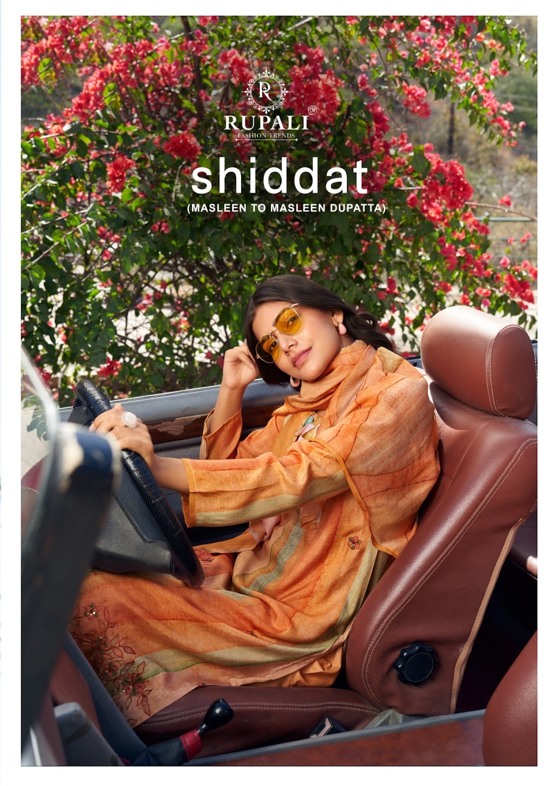 Shiddat Rupali Pure Muslin Pant Style Suits Wholesaler Ahmedabad