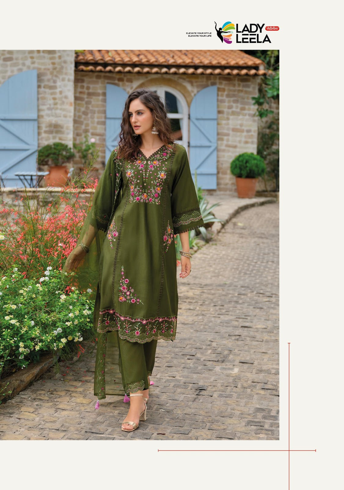 Shiddat Vol 5 Ladyleela Viscose Readymade Pant Style Suits Exporter