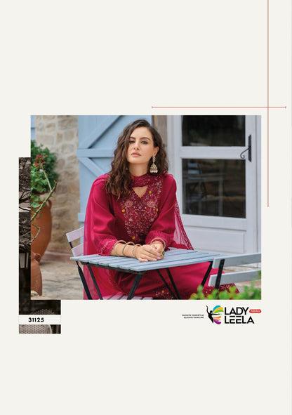 Shiddat Vol 5 Ladyleela Viscose Readymade Pant Style Suits Exporter