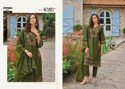 Shiddat Vol 5 Ladyleela Viscose Readymade Pant Style Suits Exporter