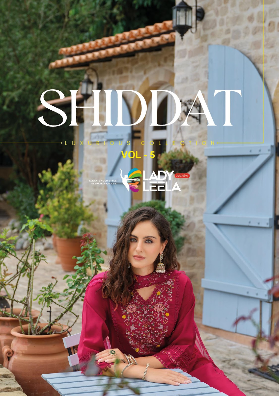 Shiddat Vol 5 Ladyleela Viscose Readymade Pant Style Suits Exporter