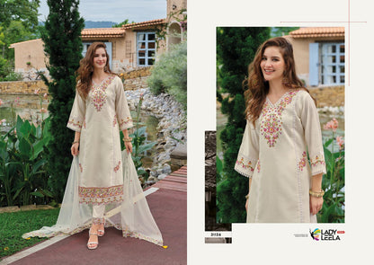Shiddat Vol 5 Ladyleela Viscose Readymade Pant Style Suits Exporter