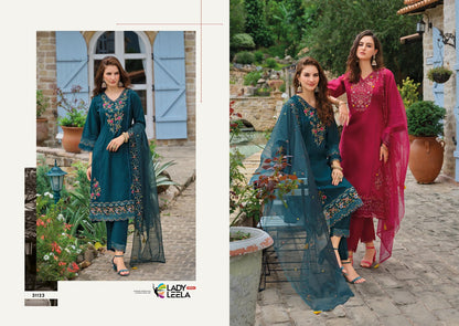 Shiddat Vol 5 Ladyleela Viscose Readymade Pant Style Suits Exporter