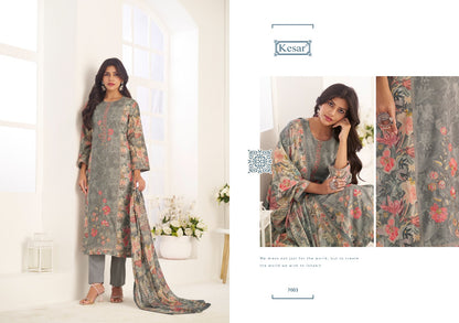 Shikha 7001 Kesar Satin Pant Style Suits Manufacturer Ahmedabad