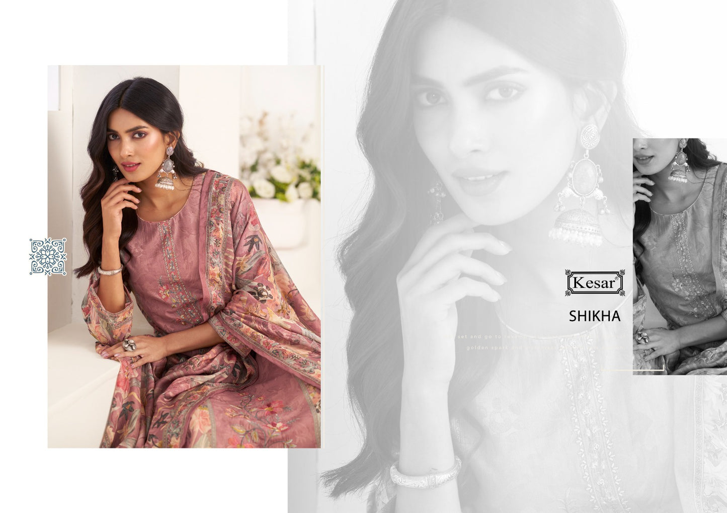 Shikha 7001 Kesar Satin Pant Style Suits Manufacturer Ahmedabad