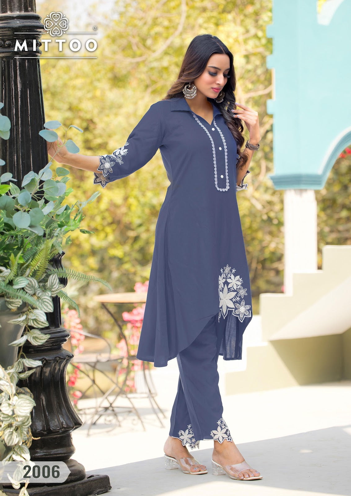 Shikha Mittoo Heavy Rayon Co Ord Set Supplier India