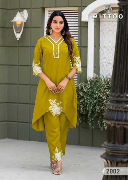 Shikha Mittoo Heavy Rayon Co Ord Set Supplier India