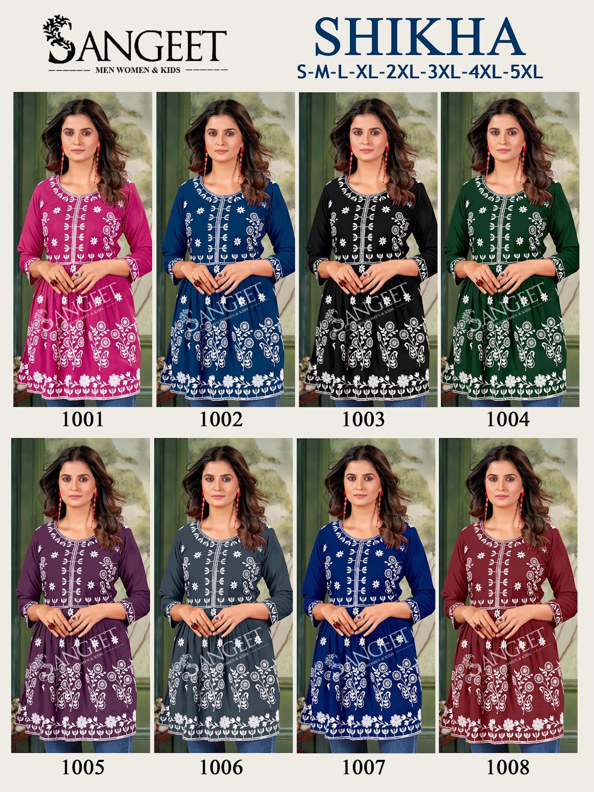Shikha Sangeet Rayon Designer Long Top Supplier India