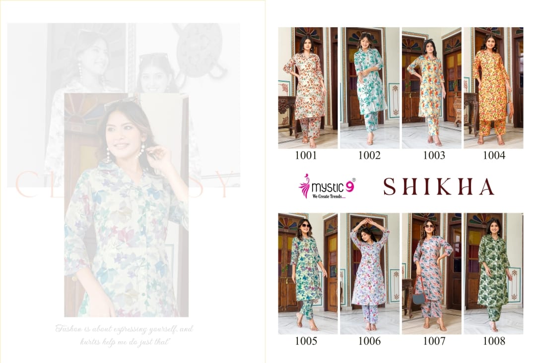 Shikha Vol 1 Mystic 9 Linen Co Ord Set Exporter India