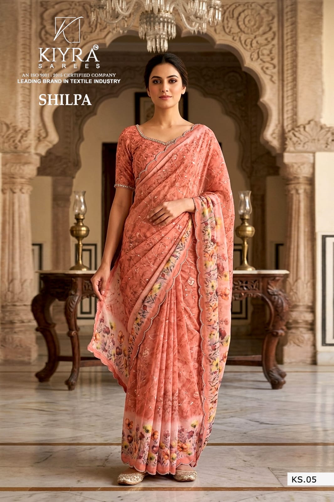 Shilpa Kiyra Weightless Sarees Wholesale Price