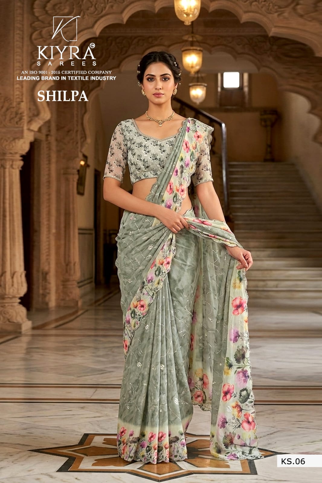 Shilpa Kiyra Weightless Sarees Wholesale Price